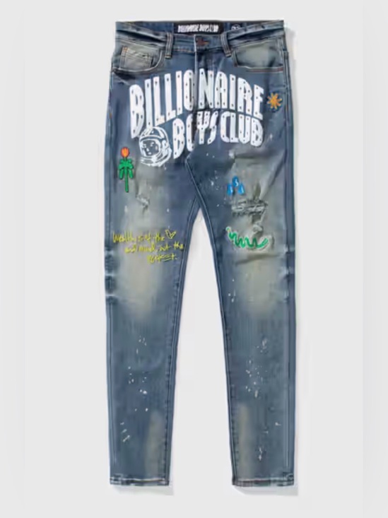 Billionaire Boys Club Other - Billionaire Boys Club | Men's BB Trek Patch Jeans in Martian 38 (36x32)